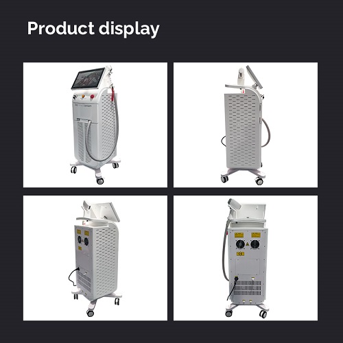Vertical double handles diode laser machine DL-2005D